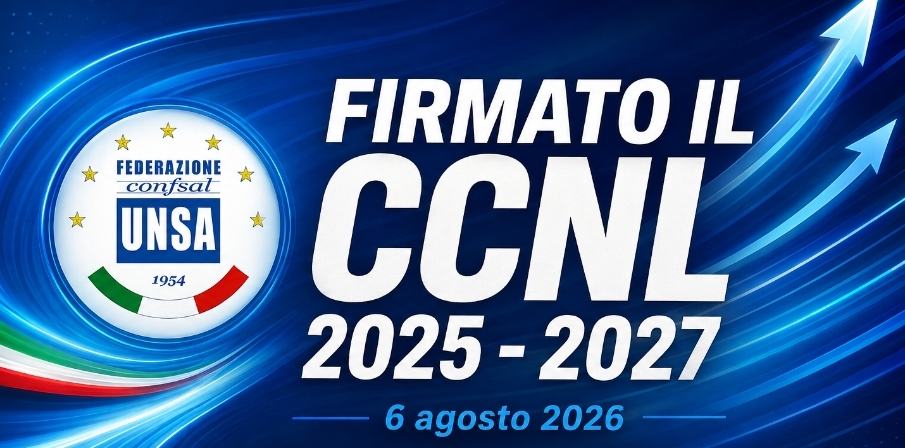 Firmato il nuovo CCNL Funzioni Centrali 2025-2027
